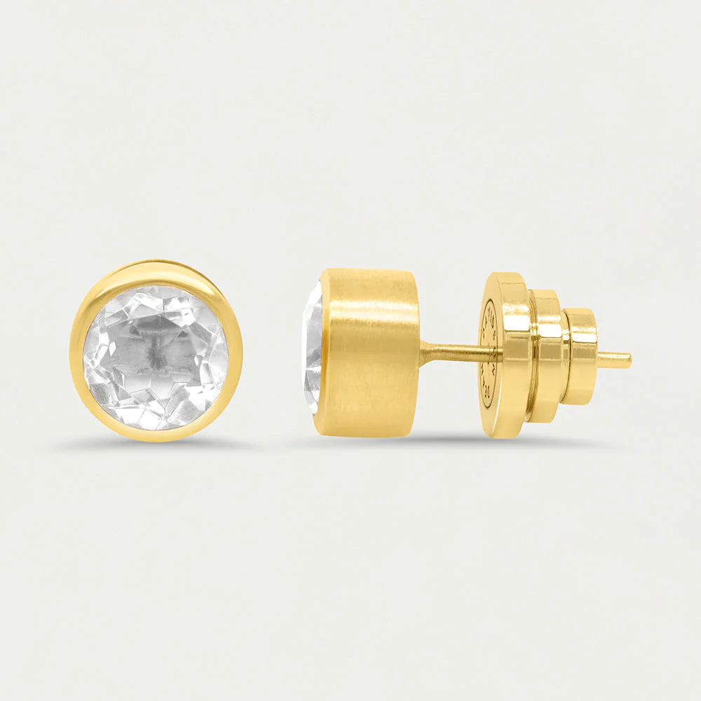 Dean Davidson Signature Midi Knockout Studs Clear Quartz