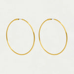 Dean Davidson Oversized Thin Hoops