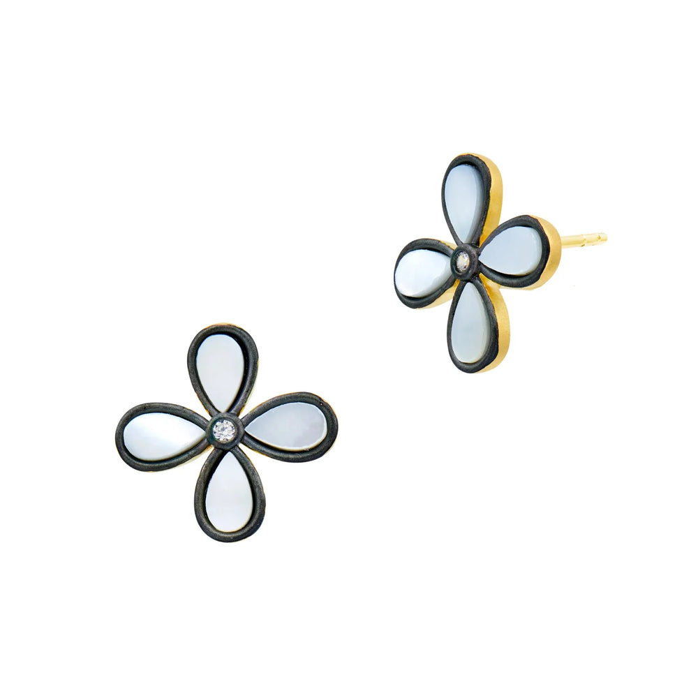 Freida Rothman Blossoming Brilliance Stud Earrings