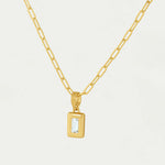 Dean Davidson Baguette Birthstone Necklace