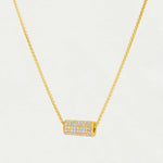 Dean Davidson Petit Pavé Mini Tube Necklace