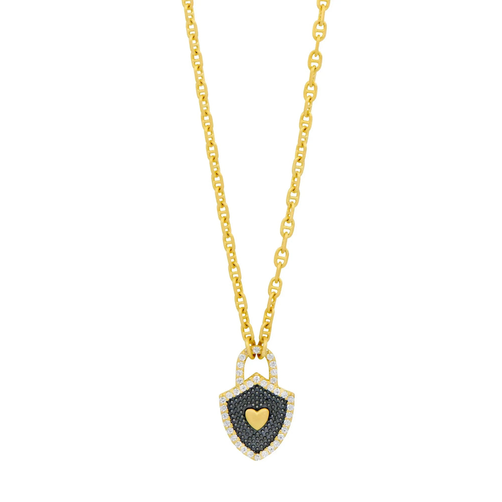 Freida Rothman Locked in Love Necklace