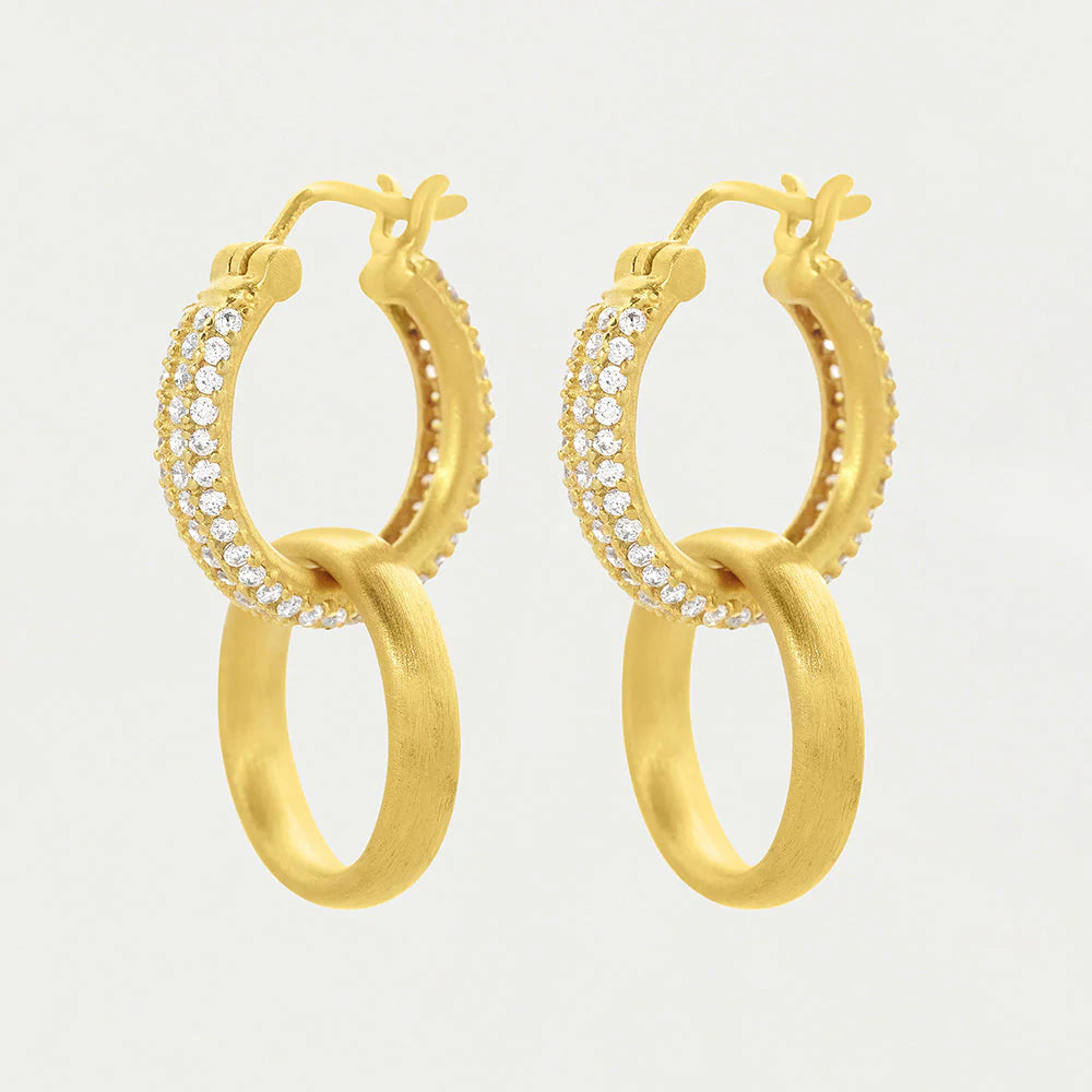 Dean Davidson Signature Pavé Huggie Hoops